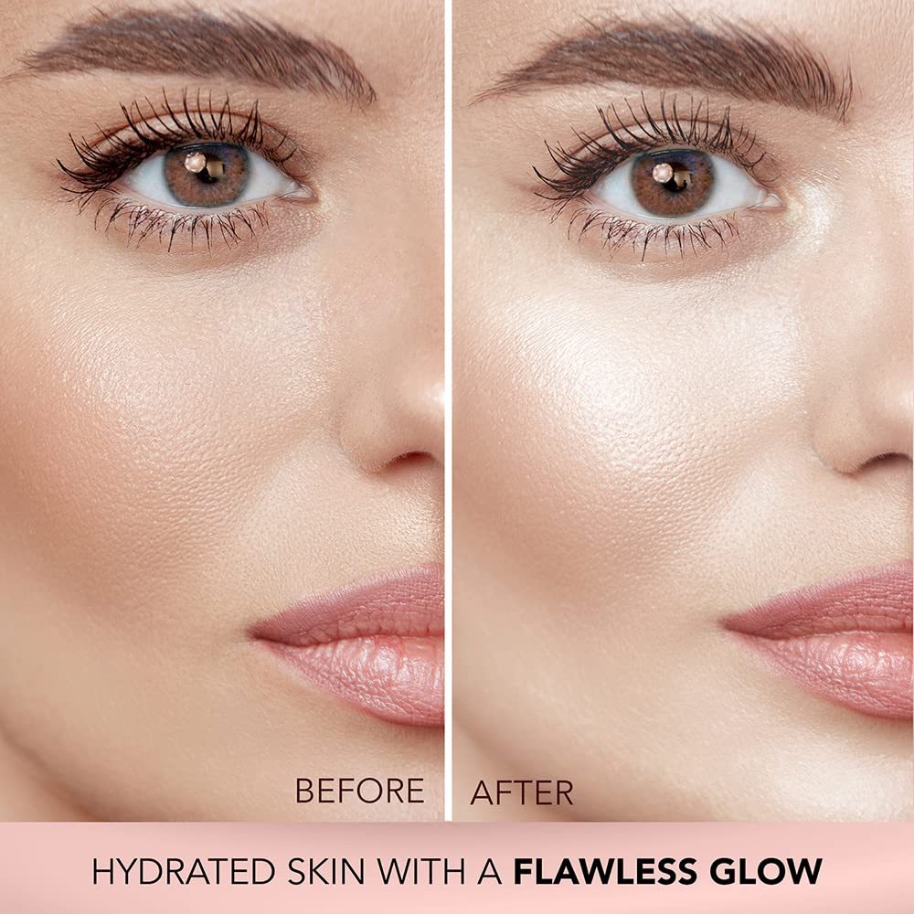 FACESCANADA Strobe Cream - Rose Gold, 30Ml | Primer + Highlighter + Moisturizer | Shea Butter & Hyaluronic Acid | Intense Hydration | Flawless Radiant Dewy Skin | Illuminating & Glowing Makeup Base