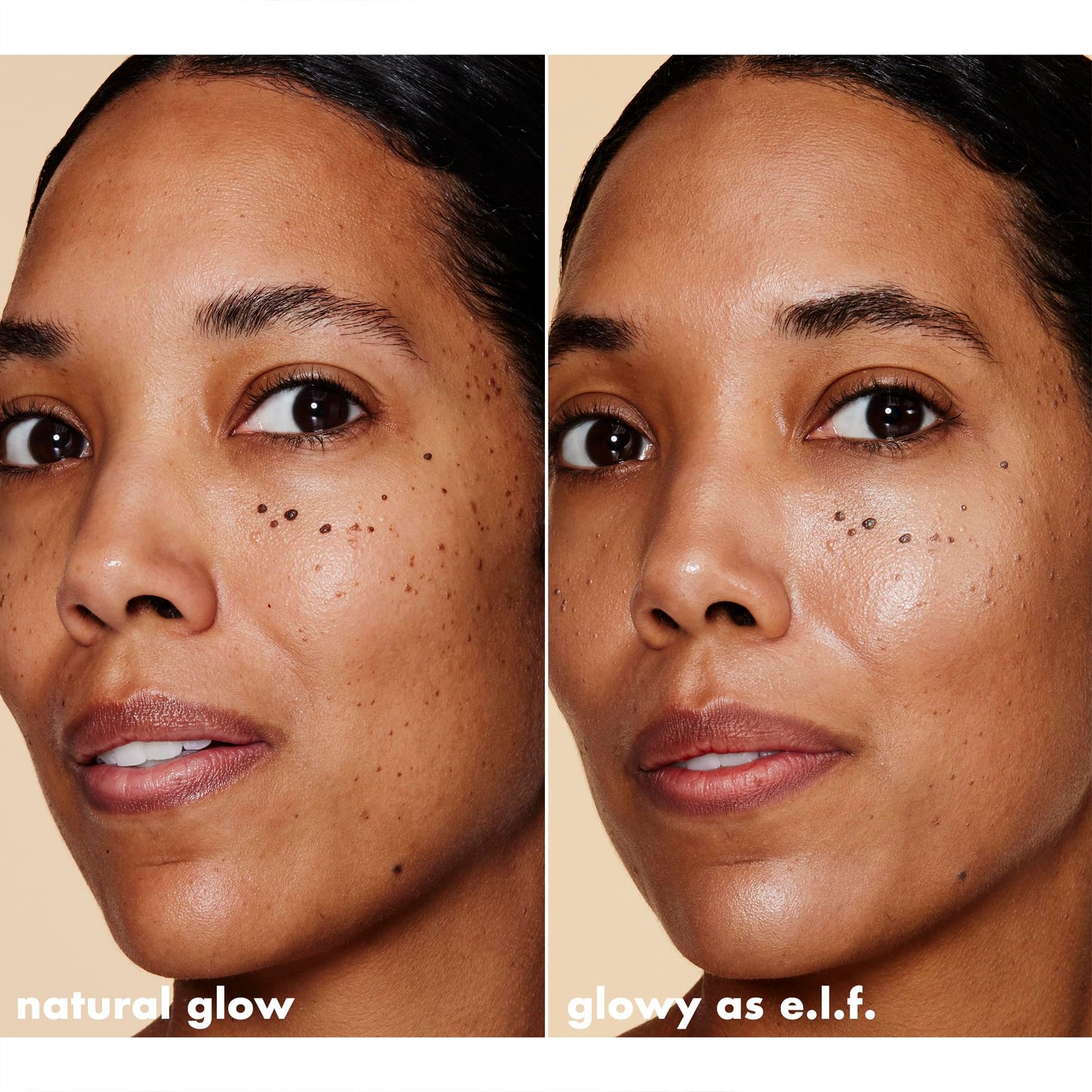 e.l.f. Halo Glow Liquid Filter, Complexion Booster For A Glowing, Soft-Focus Look, Infused With Hyaluronic Acid, Vegan & Cruelty-Free, 3 Light/Medium
