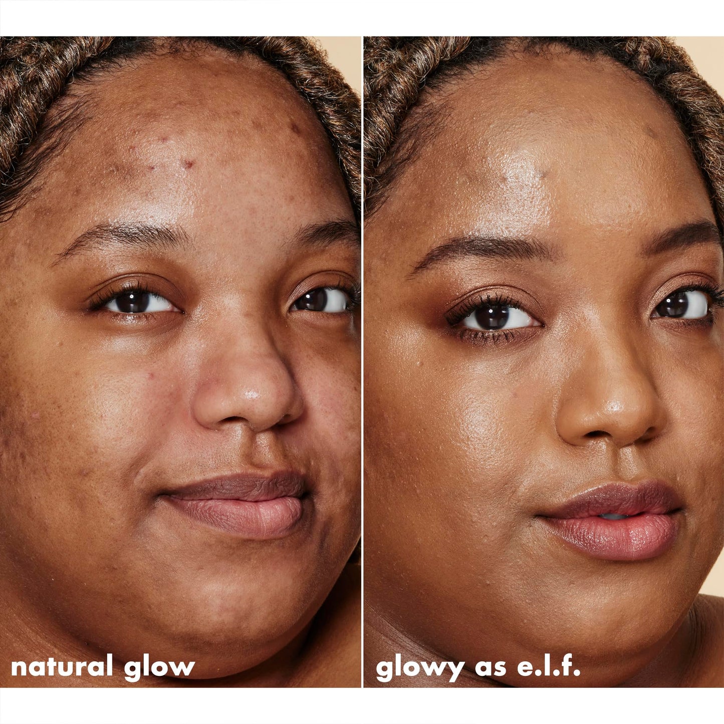 e.l.f. Halo Glow Liquid Filter, Complexion Booster For A Glowing, Soft-Focus Look, Infused With Hyaluronic Acid, Vegan & Cruelty-Free, 3 Light/Medium